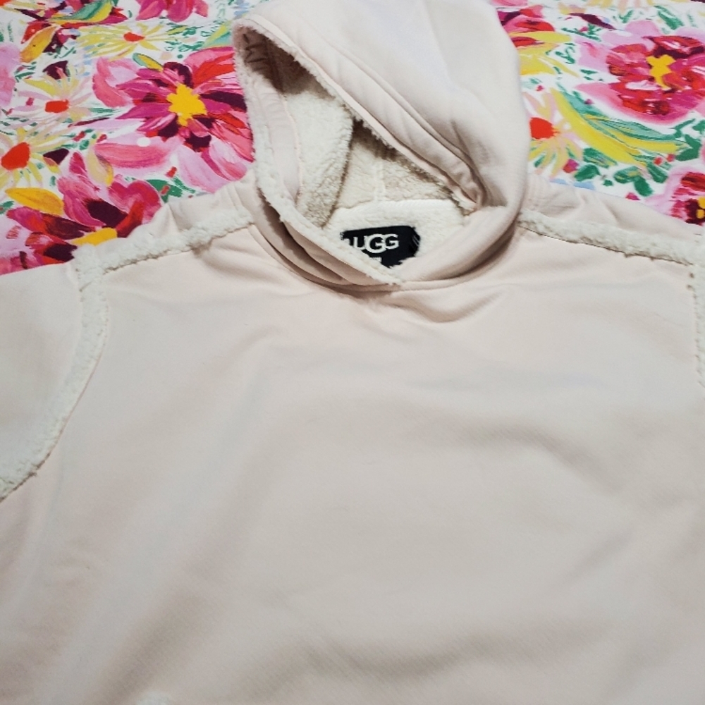 UGG Beige Hooded Sweatshirt